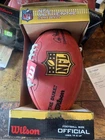 LeVeon Bell Autographed Football Genuine Leather Wilson The Duke JSA verified