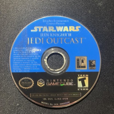 NINTENDO GAMECUBE STAR WARS JEDI KNIGHT II JEDI OUTCAST GAME