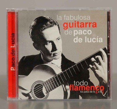 CD. La fabulosa guitarra de paco de lucía. TODO FLAMENCO.        