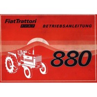 Fiat Trattori 880 4-Takt Diesel 4-Zylinder Bedienungsanleitung Betriebsanleitung