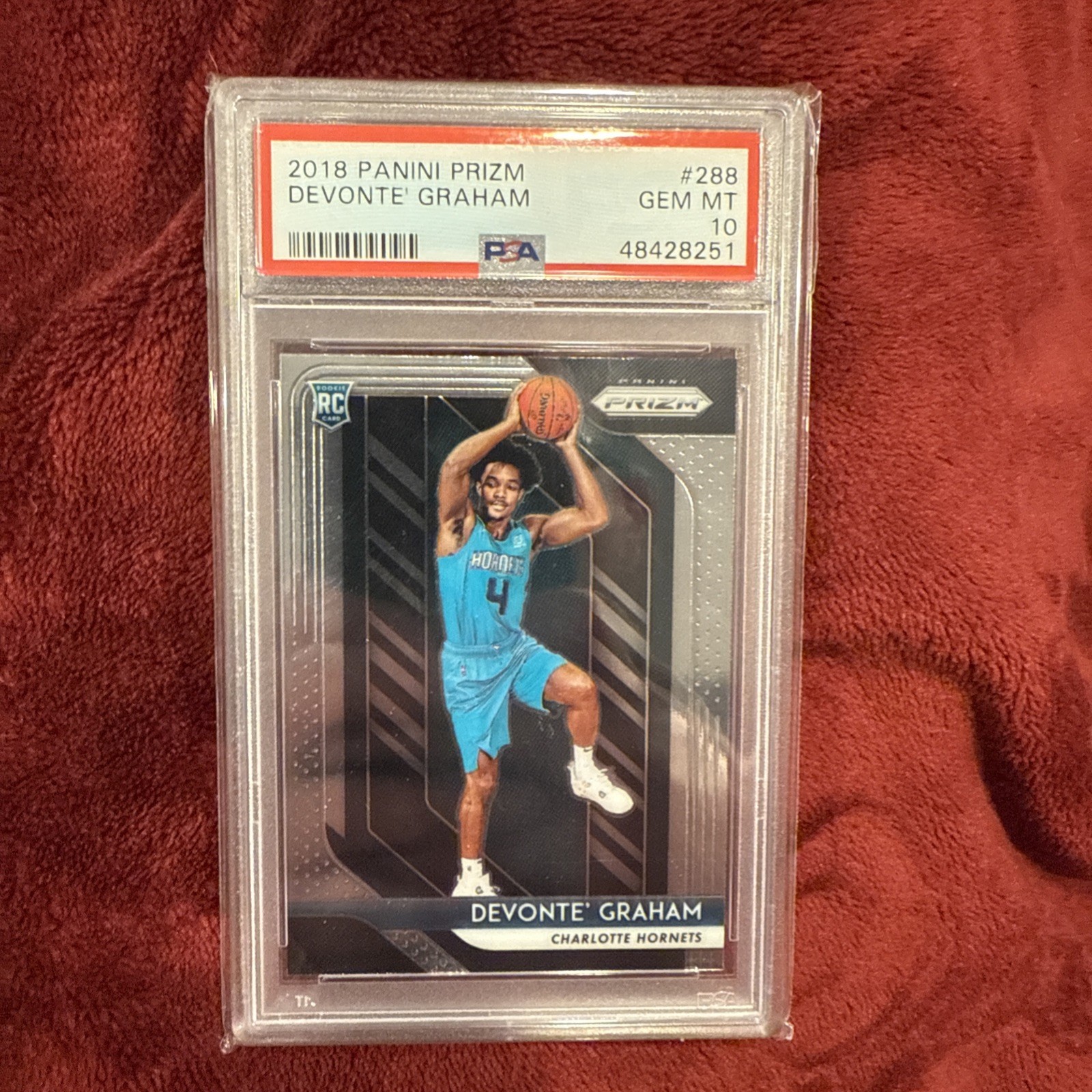 2018-19 Panini Prizm - Devonte' Graham #288 (RC)