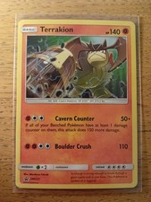 Terrakion Holo Black Star Promo Pokemon Card - SM 223