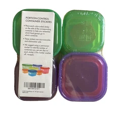 Beachbody 21 Day Fix Portion Control Containers Weight Loss Diet NIP 2 Sets