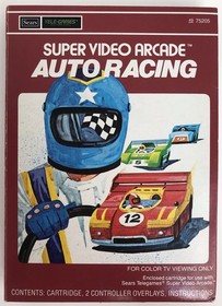 Super Video Arcade SEARS 3 Game Lot Intellivision Night Stalker Soccer Racing