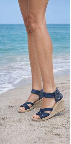 Andre Assous Adin Espadrille Keilsandalen Damengröße EU 36 US 5,5-6 160 $ - Bild 6 von 17