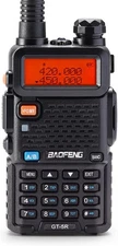 [UV-5R FCC Compliant Version] BAOFENG GT-5R Dual Band Two Way Radio, UHF VHF Ham