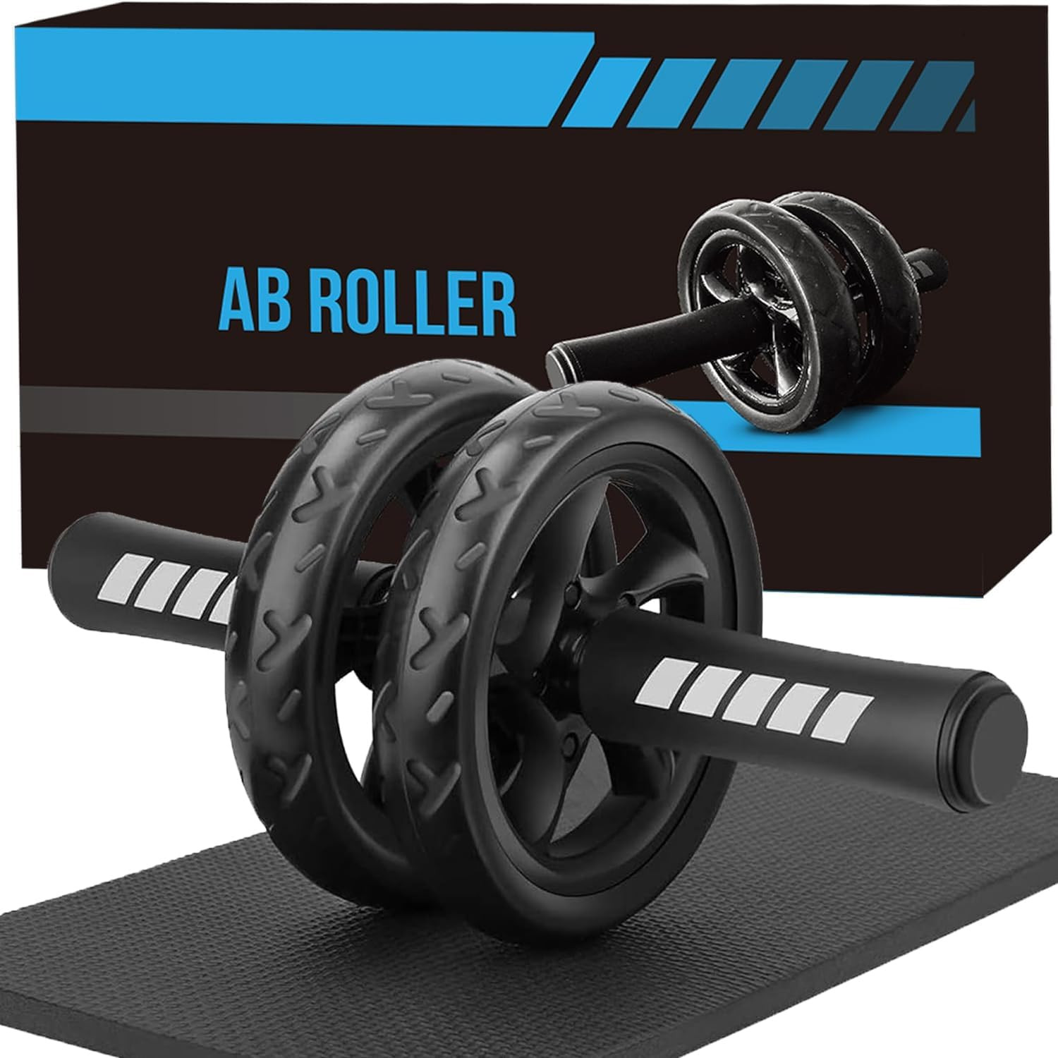 Ab Wheel Gym Abs Workout Equipment New-Gen Classic Refined Ab