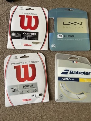 Tennissaiten Konvolut Restposten Inkl BABOLAT LUXILON Wilson 