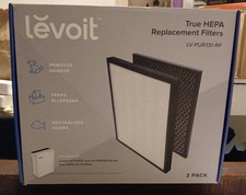 True HEPA + Carbon Air Filter Replacement For Levoit LV-PUR131 Air Purifier 1pc