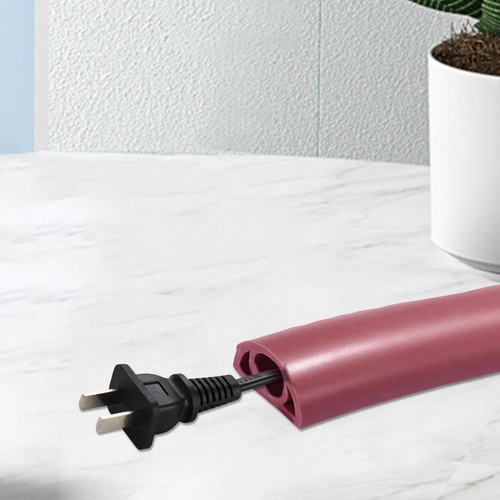 Cord Hider Floor Self-Adhesive Extension Cord Cover Cable Management For Homes - 第 9/37 張圖片