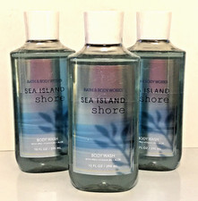 SEA ISLAND SHORE BODY WASH SHOWER GEL 10 FL OZ LOT X 3 BATH BODY WORKS NEW