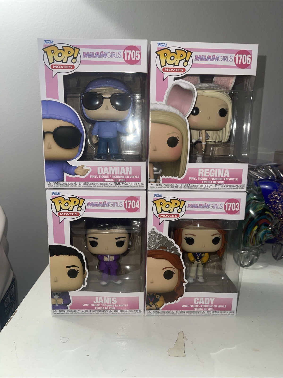 Funko Pop! Movies: Mean Girls Full Set of 4 New In Box