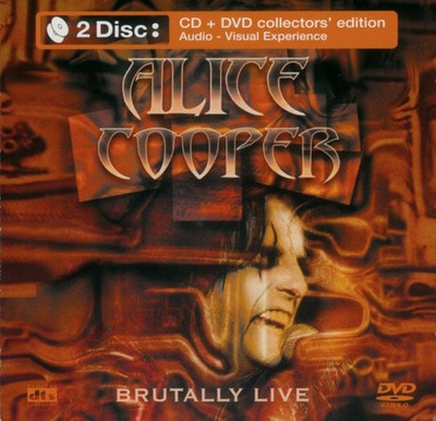 ALICE COOPER Brutally Live ( CD + DVD Collectors' Edition 2007 Eagle Rec. )