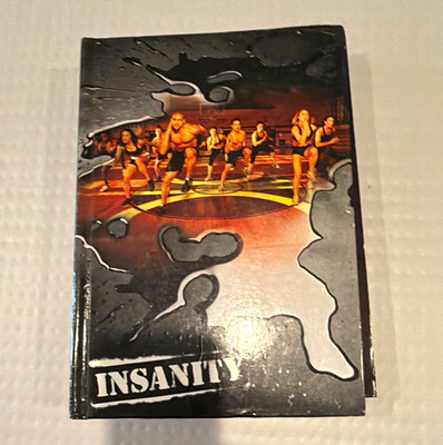 Beachbody Insanity Workout Program DVD Multi-Disc Set Shaun T Cardboard Sleeve