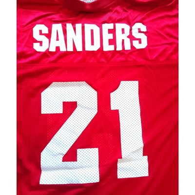 Deion SANDERS #21 1994 San Francisco 49ers Niners APEX jersey L