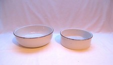 Vintage retro MCM Midwinter Stonehenge Creation fruit bowl open veg serving dish