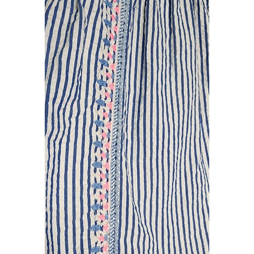 Vineyard Vines Girls Seersucker Embroidered Shift Dress Size 4T - Picture 2 of 6