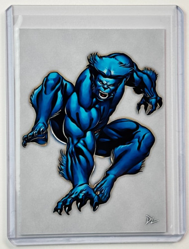 Beast Limited Edition Artist Signed “X-Men” Trading Card 2/10