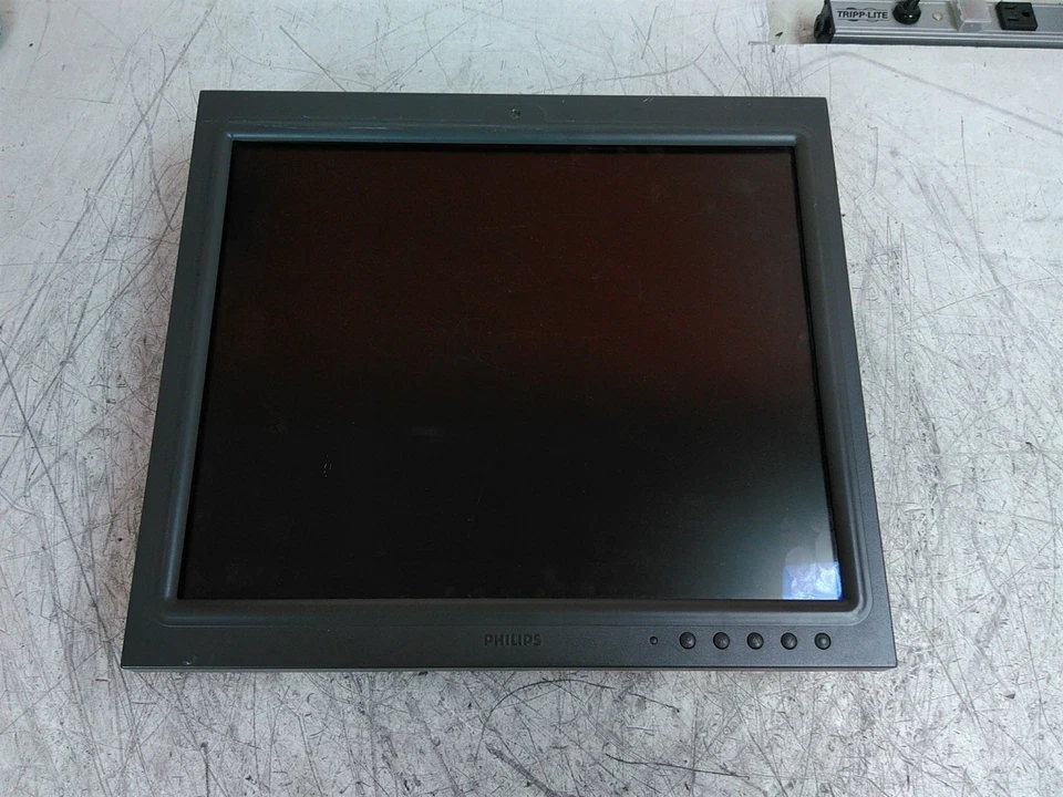 Scratches Screen Philips MLCD18-GB 9919 320 51363 18" Medical LCD Monitor AS-IS - Image 3 of 4