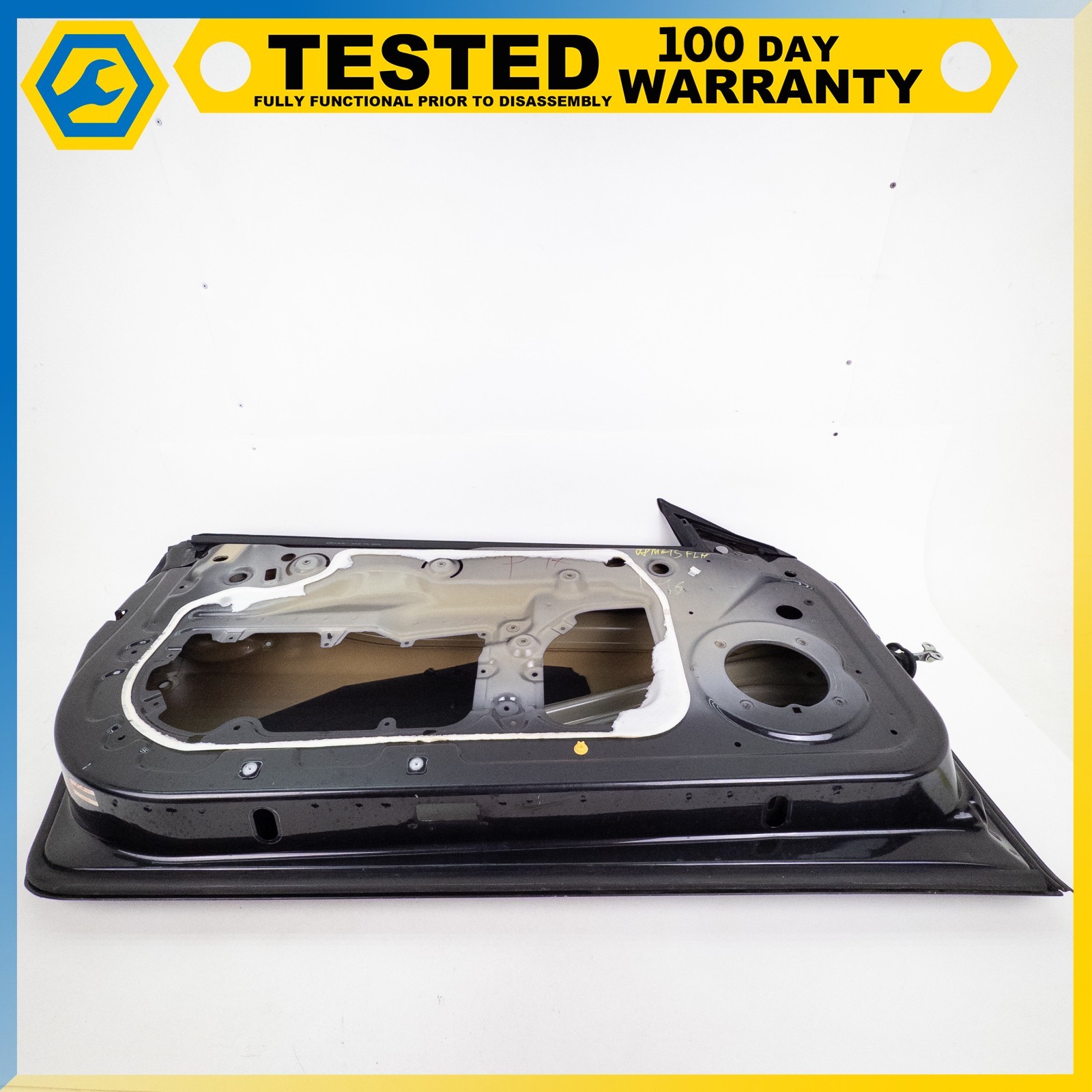 08-14 MASERATI GRANTURISMO FRONT LEFT DRIVER SIDE DOOR SHELL PANEL GRAY OEM