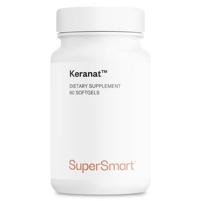 Supersmart Keranat Hair Supplement Biotin Hair Growth Volume 60 Softgels