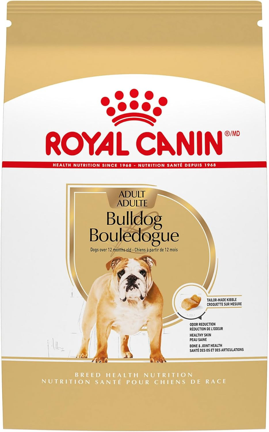 Bulldog Adult Dry Dog Food, 30 Lb Bag