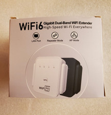 Indoor Repeater WiFi Amplifier Network Repeater Range Extender 1500Mbps Dual Ban