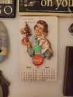 Coca-Cola 1957 Calendar Magnet Vintage Soda Advertising Multicolor Reproduction