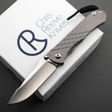 NEW! Chris Reeve Umnumzaan GLASSBLAST MagnaCut Drop Point, Full Kit, CRK Zaan DP