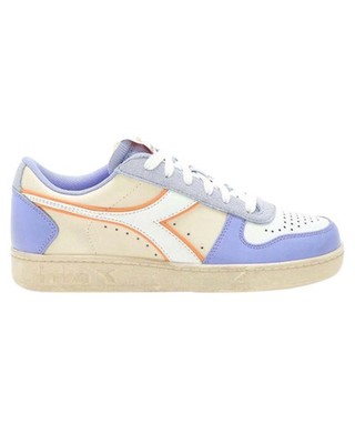 Diadora Shoes Magic Basket Low Icona Wn Trainers Leather Viola