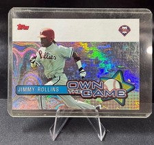 2004 TOPPS OWN THE GAME JIMMY ROLLINS #OG20 PHILADELPHIA PHILLIES