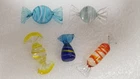 New ListingMurano Art Glass * Wrapped Candy Pieces * Lot of 5 * 0715
