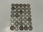 Lot Of 35 Mercury Dimes Silver 90%
