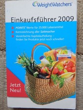 Einkaufsführer 2009, points Werte für 25000 Lebensmittel - von Weightwatchers