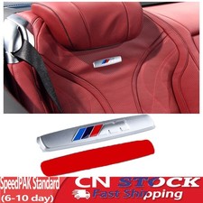 2x Performance Seat Sticker M Emblem Sticker For Bmw Performance M5 M2 M3 M4....