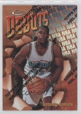1997-98 Topps Finest Common Bronze Refractor Antonio Daniels #104 0b9