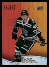 2021-22 Upper Deck Allure Rainbow Red Orange #R18 Wyatt Kalynuk