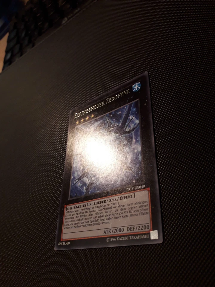 Yu-Gi-Oh! Eisungeheuer Zerofyne, LTGY-DE049, Rare, 2.Auflage, Deutsch, Excellent - Bild 3 von 4