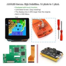 Type C Rechargeable OLED / AMOLED Screen Touch Laminated Drop in For GBC GameBoy