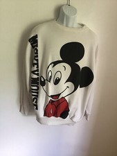 Vintage 1980s Mickey Mouse Disney Crewneck Sweatshirt Sz XL Made In USA