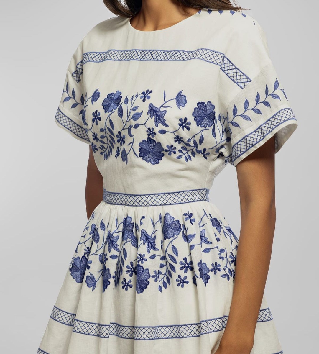 Midi Dress Paladina High Low Dress $440 Shoshanna Women's