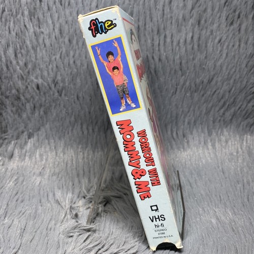Workout With Mommy And Me Barbara Davis VHS Tape 1991 fhe Release Exercise Film - Picture 3 of 9