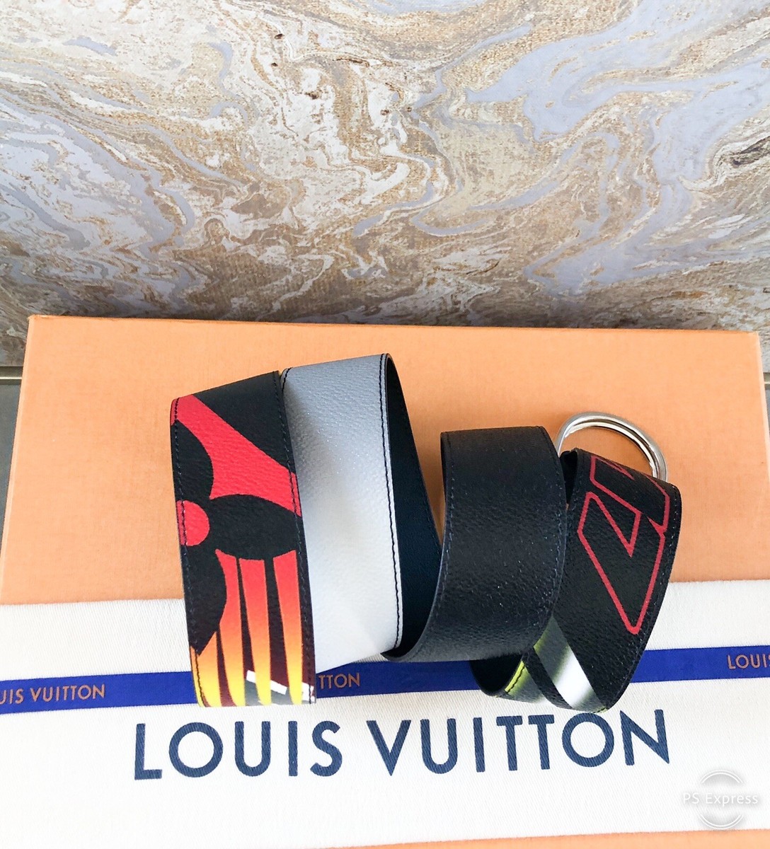 Louis Vuitton Race Speedy Black Leather Belt Louis Vuitton Race Speedy Black Leather Belt | eBay main image 4