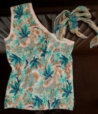 NWT BLUGIRL BLUMARINE Tank Top Short SIZE S made in Italy