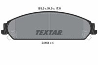 Textar 2416401 Textar Bremsbelagsatz, Scheibenbremse FüR Chrysler Dodge Lancia