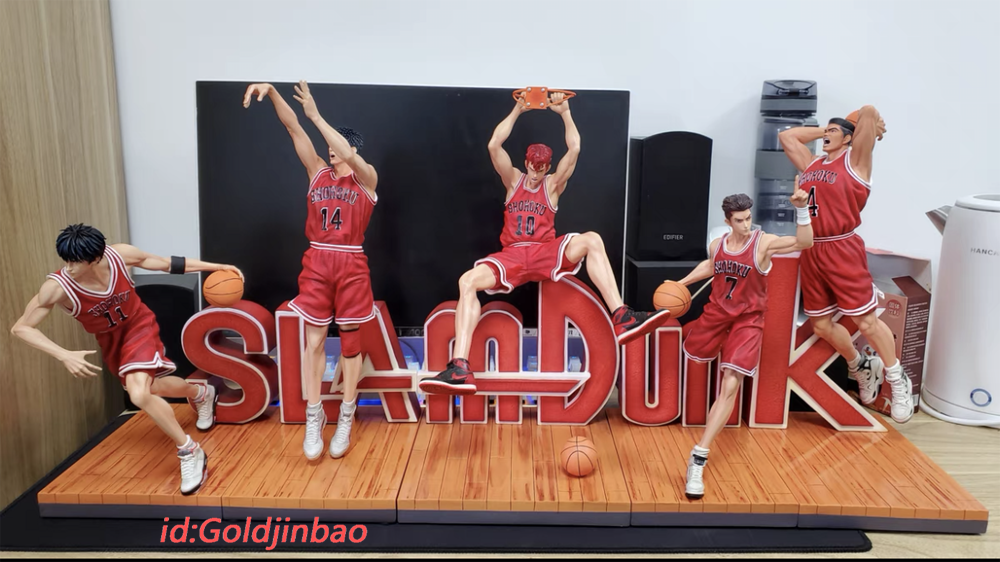 ZX Studio SLAM DUNK Shohoku Resin Model Full Set Original In ZX Studio SLAM DUNK Shohoku Resin Model Full Set Original In