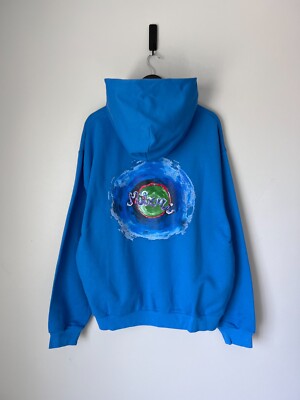 Marni Printed Sunset Logo Hoodie - Size 54 - Neptune Blue - NEW | eBay