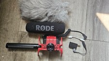 Rode VM VideoMic with Deadcat and SC6 TRRS Adapter  Apple Lightning Adapter