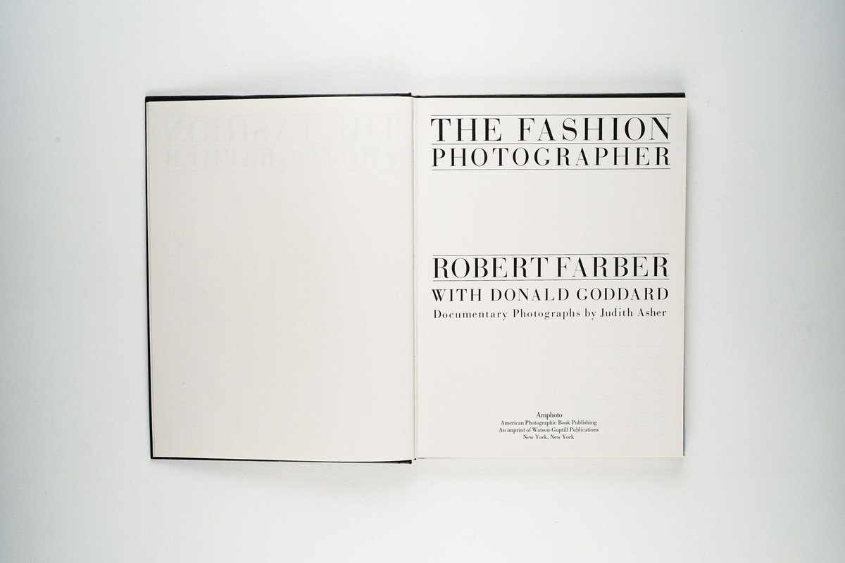 The Fashion Photographer Robert Farber | eBay