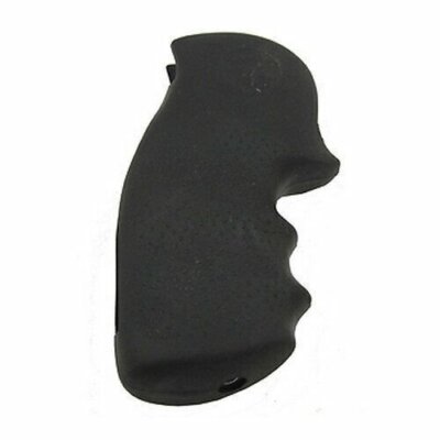 Hogue 86000 Monogrip Black Rubber with Finger Grooves for Ruger RedHawk